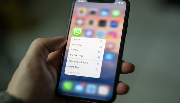 An undated image showing WhatsApp icon on a mobile screen. — Unsplash