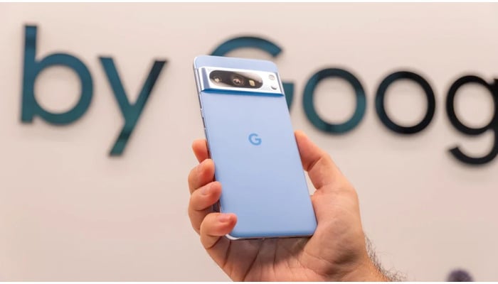 An undated image of a Google Pixel 8a — Google