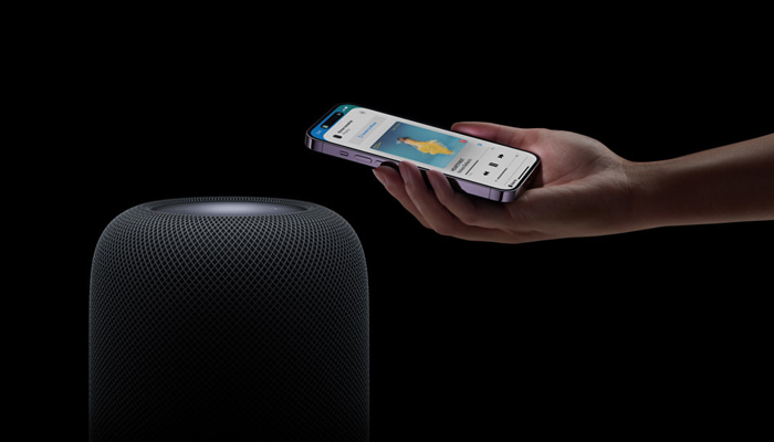 An undated image of Apple HomePod. — Apple