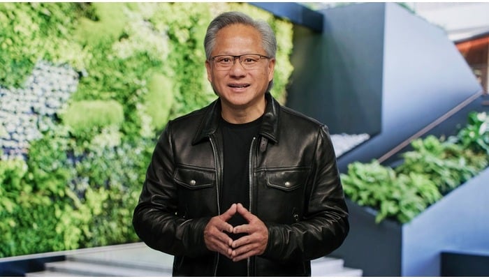 HAn undated image of NVIDIA CEO Jensen Huang — NVIDIA