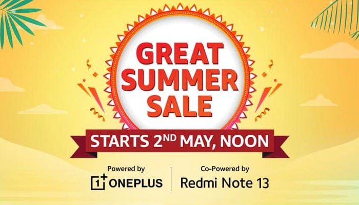 An undated image of the Amazon Great Summer Sale banner. — Amazon