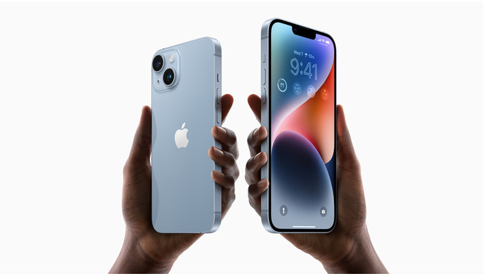 An undated image of iPhone 12. — Apple