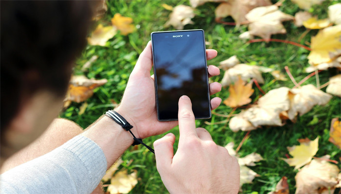 An undated image of Sony smartphone. — Pexels