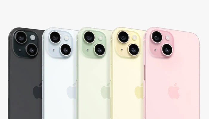 An undated image of the iPhone 15. — iPhone