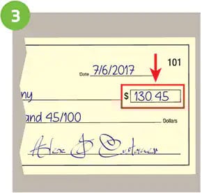How to write a check