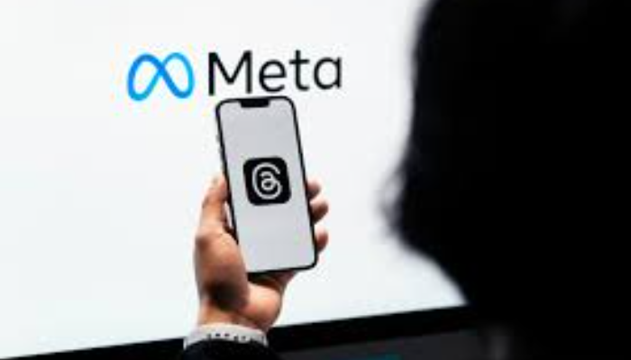 An undated image of the logo of Meta-owned Threads displayed on a smartphone. — Pexels/File