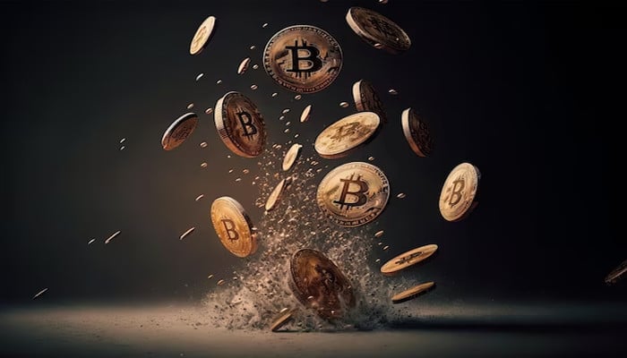 An undated image of Bitcoin. — Freepik