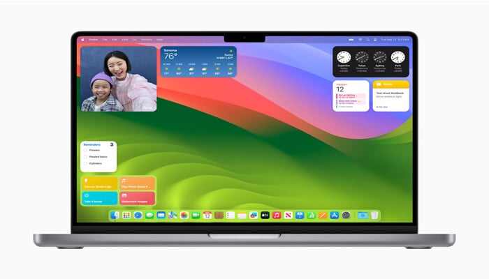 An undated image of macOS Sonoma. — Apple