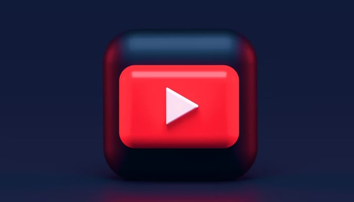 An undated image showing Youtube logo. — Unsplash