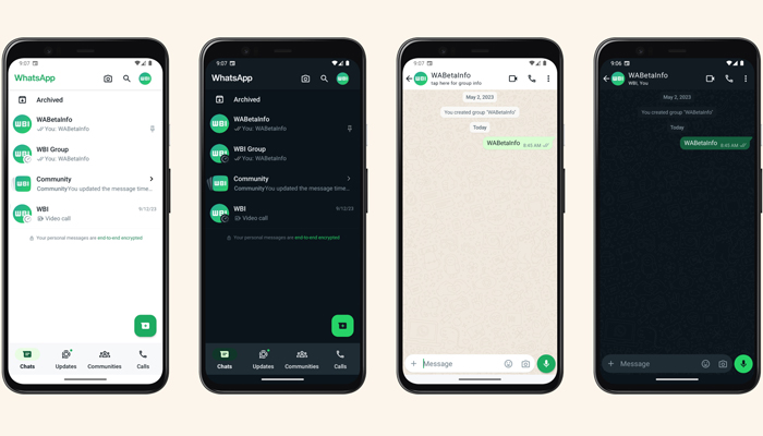 A representational image showing a new revamped interface of WhatsApp. — WABetaInfo