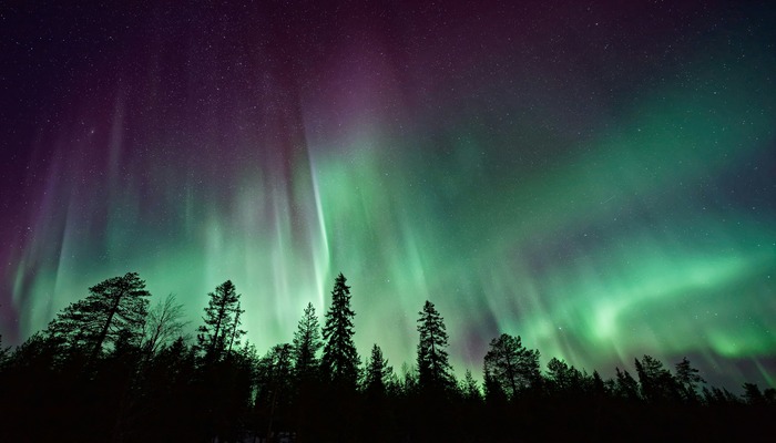 An undated image of aurora borealis. — Unsplash