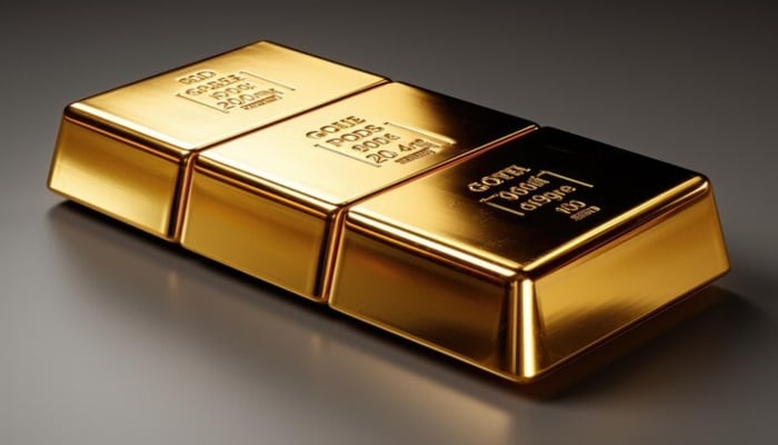 An undated image of a gold bar. — Freepik