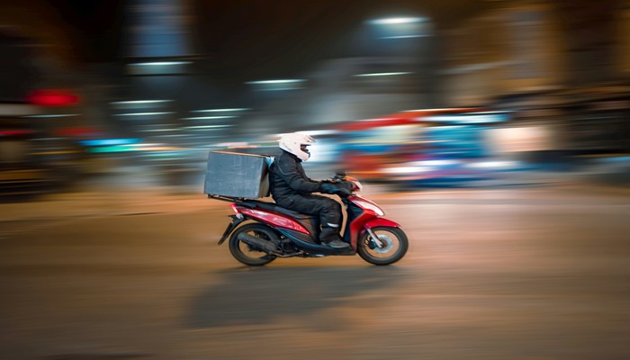 An undated image of a Foodpanda rider. — Unsplash
