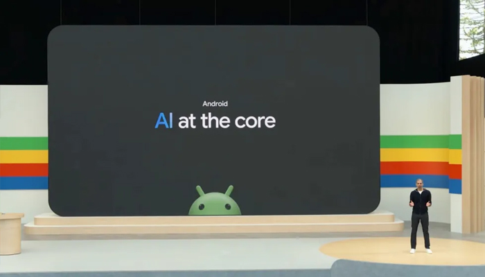 A screenshot from Google I/O 2024 presentation livestreamed on May 14, 2024. — YouTube/Google