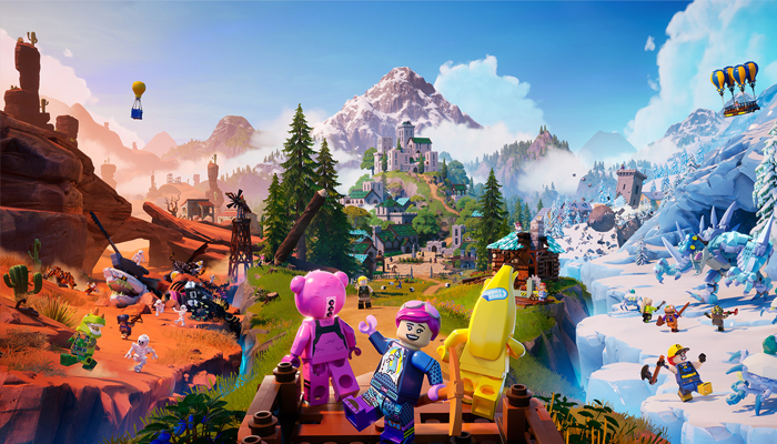 An undated image of Lego Fortnite. — LEGO