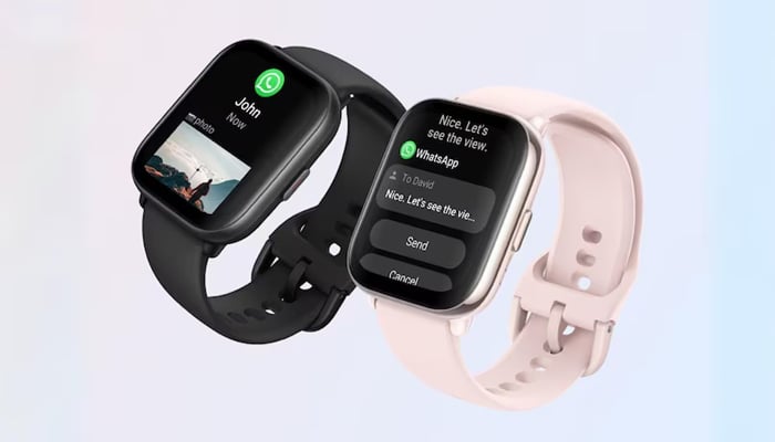 An undated image of AmazeFit smartwatch. — AmazeFit