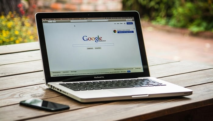An undated image of Google Chrome open on a laptop. — Pexels