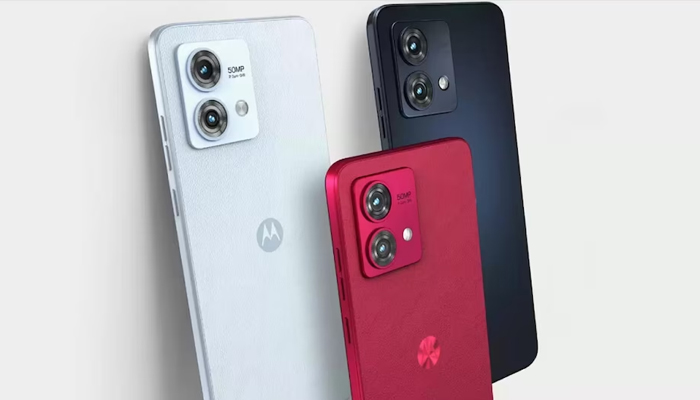 An undated image showing Motorola G84 5G. — Motorola