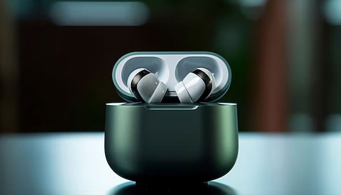 An undated image of airpods. — Freepik