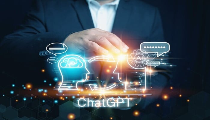 An undated image of use of ChatGPT in work. — Freepik