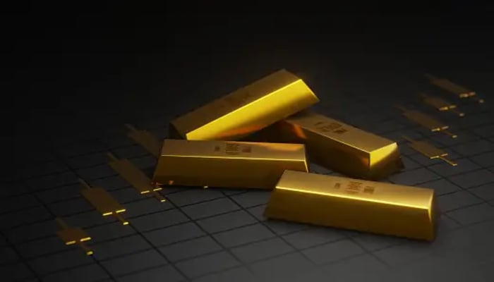 An undated image of gold bars. — Unsplash