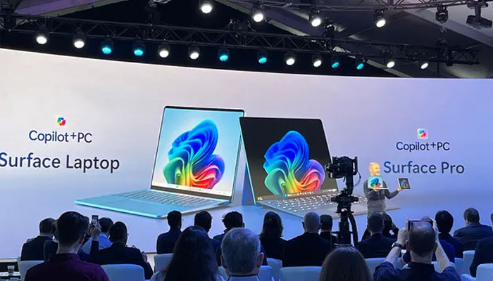 A screenshot from the secret press conference held a day before Microsoft Build 2024. — Future