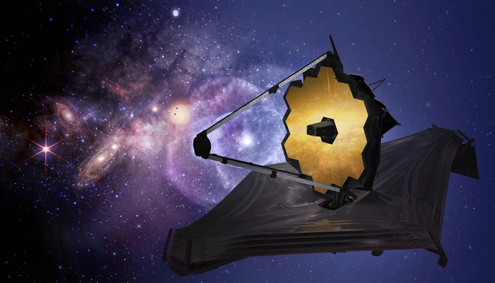 An undated image of NASAs James Webb Space Telescope. — NASA
