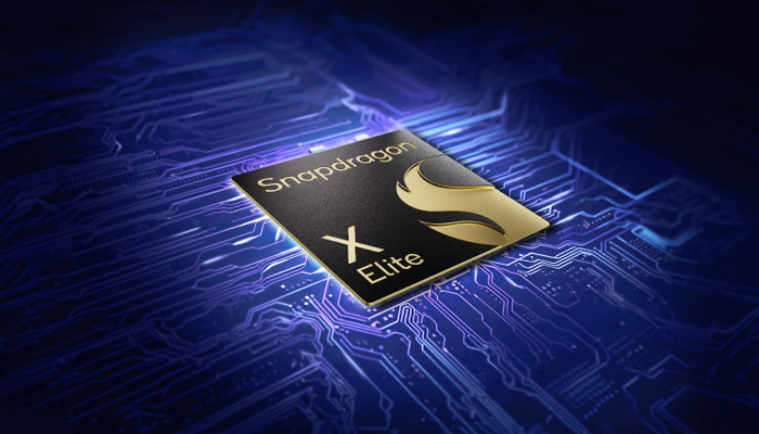 An undated image of Snapdragon X Elite chip. — Qualcomm