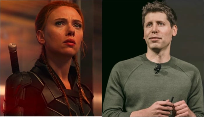 An undated image of renowned actor Scarlett Johansson (L) and OpenAI CEO Sam Altman. — Disney/Reuters