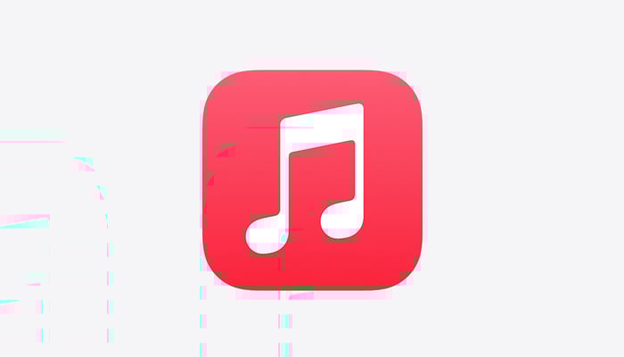 An undated image showing Apple Music logo. — Apple