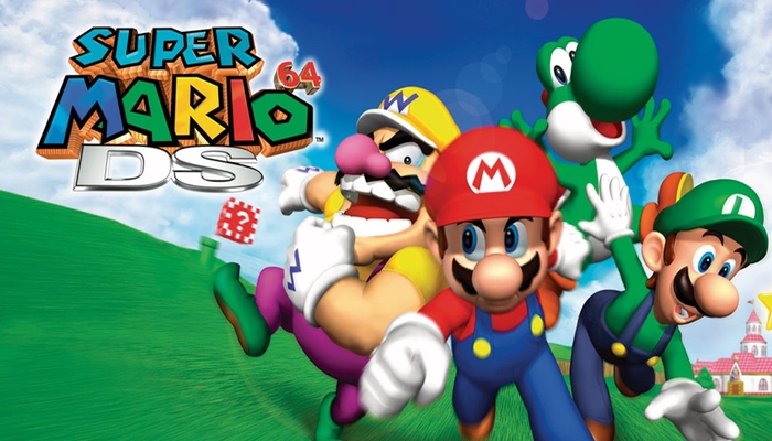 An undated image displaying Super Mario DS preview. — Nintendo