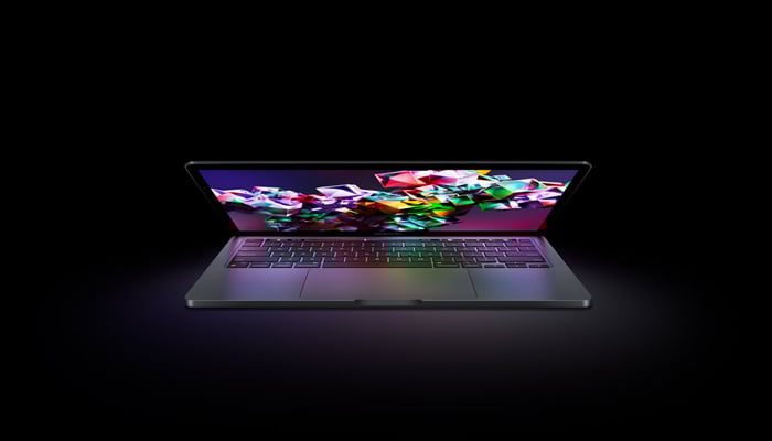 An undated image showing MacBook Pro 13-inch. — Apple
