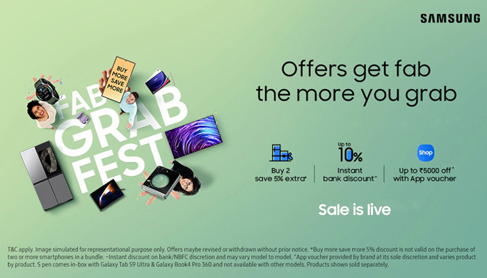 An undated image showing Samsung Summer Sale poster. — Samsung Newsroom