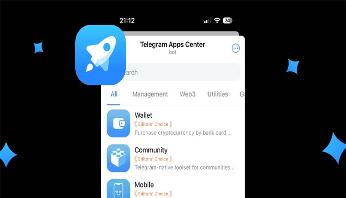 An undated image of Telegram mini apps. — TON