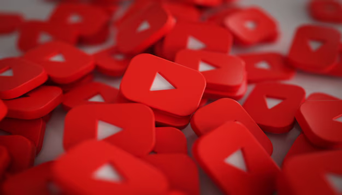 An undated image of YouTube play buttons. — Freepik