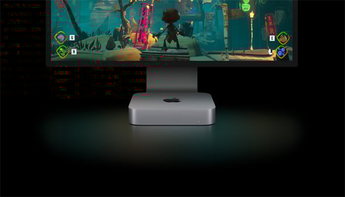 An undated image of Apple Mac mini. — Apple