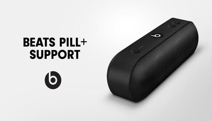 An undated image of Beats Pill+ speaker. Beats by Dre
