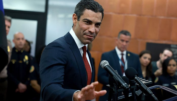 An undated image of Mayor of Miami Francis Suarez. — CNN