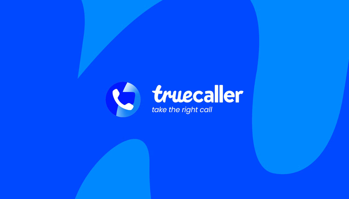An undated image of Truecaller logo. — truecaller