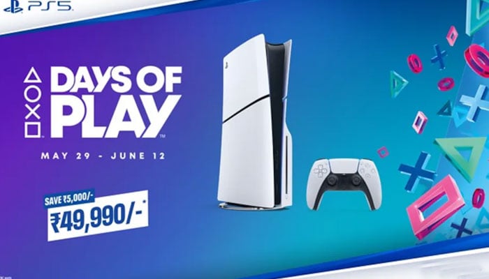 A representational image of Days of Play sale poster. — PlayStation India website