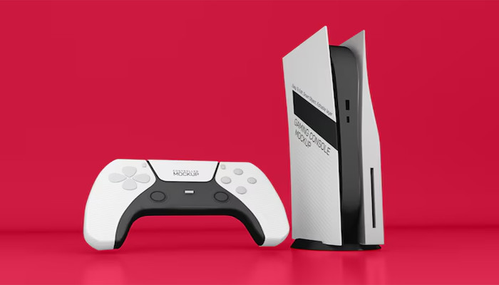 An undated image of PlayStation 5. — Freepik