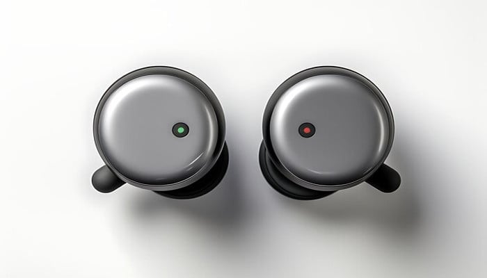 An undated image of Google Pixel Buds Wireless Earbuds. — Freepik