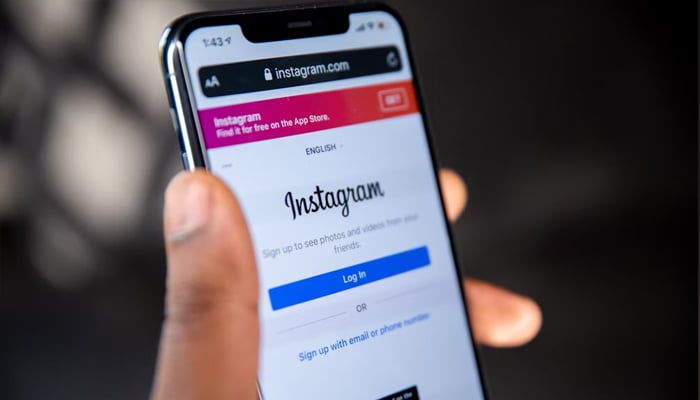 An undated image showing Instagram log-in interface. — Unsplash