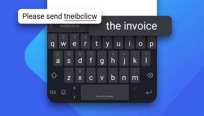 An undated image of Swiftkey Keyboard. — Microsoft