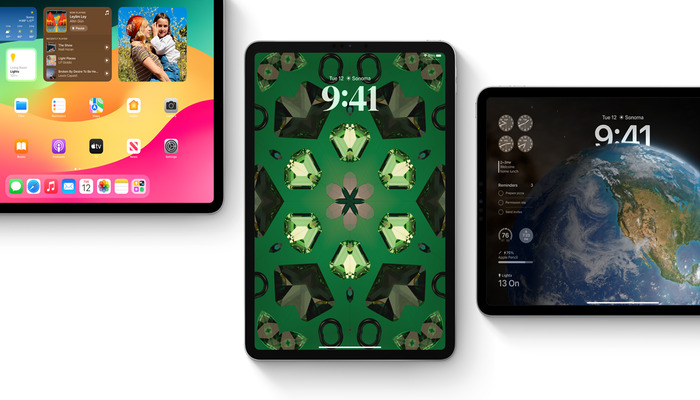 An undated image of iPadOS 17. — Apple