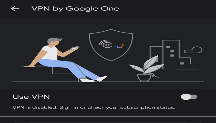 An undated image of VPN by Google One. — Google