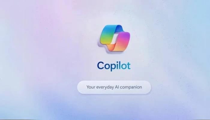 An undated image displaying the Copilot logo. — Microsoft