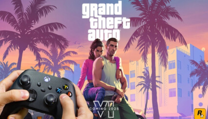 An undated image of the GTA 6 coverage and an Xbox controller. — Adobe Stock