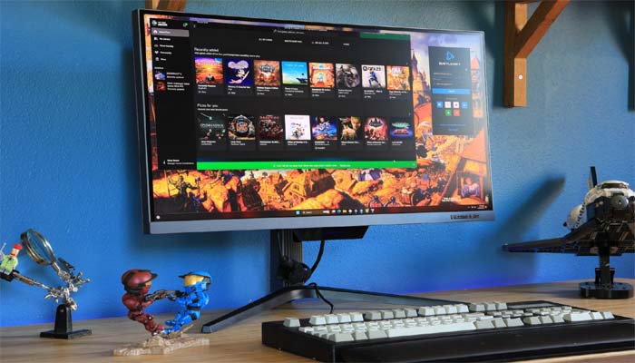 An undated image of RedMagic 4K Gaming Monitor. — IGN Pakistan