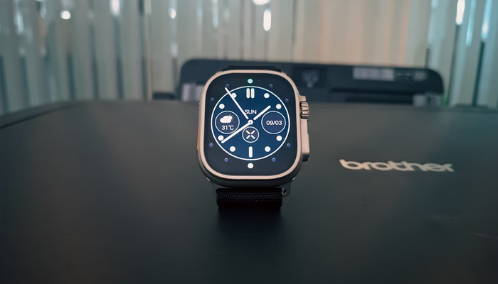 An undated image showing a smartwatch placed on table. — Unsplash